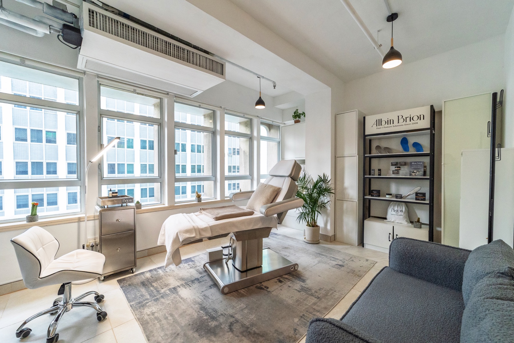 The Foot Atelier treatment room, Central Hong Kong